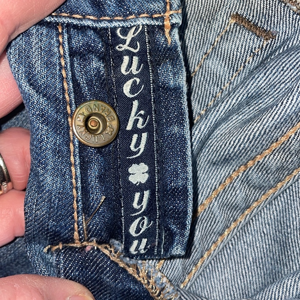 Lucky Brand Kane lil Maggie jeans Sz 4 - Picture 13 of 16